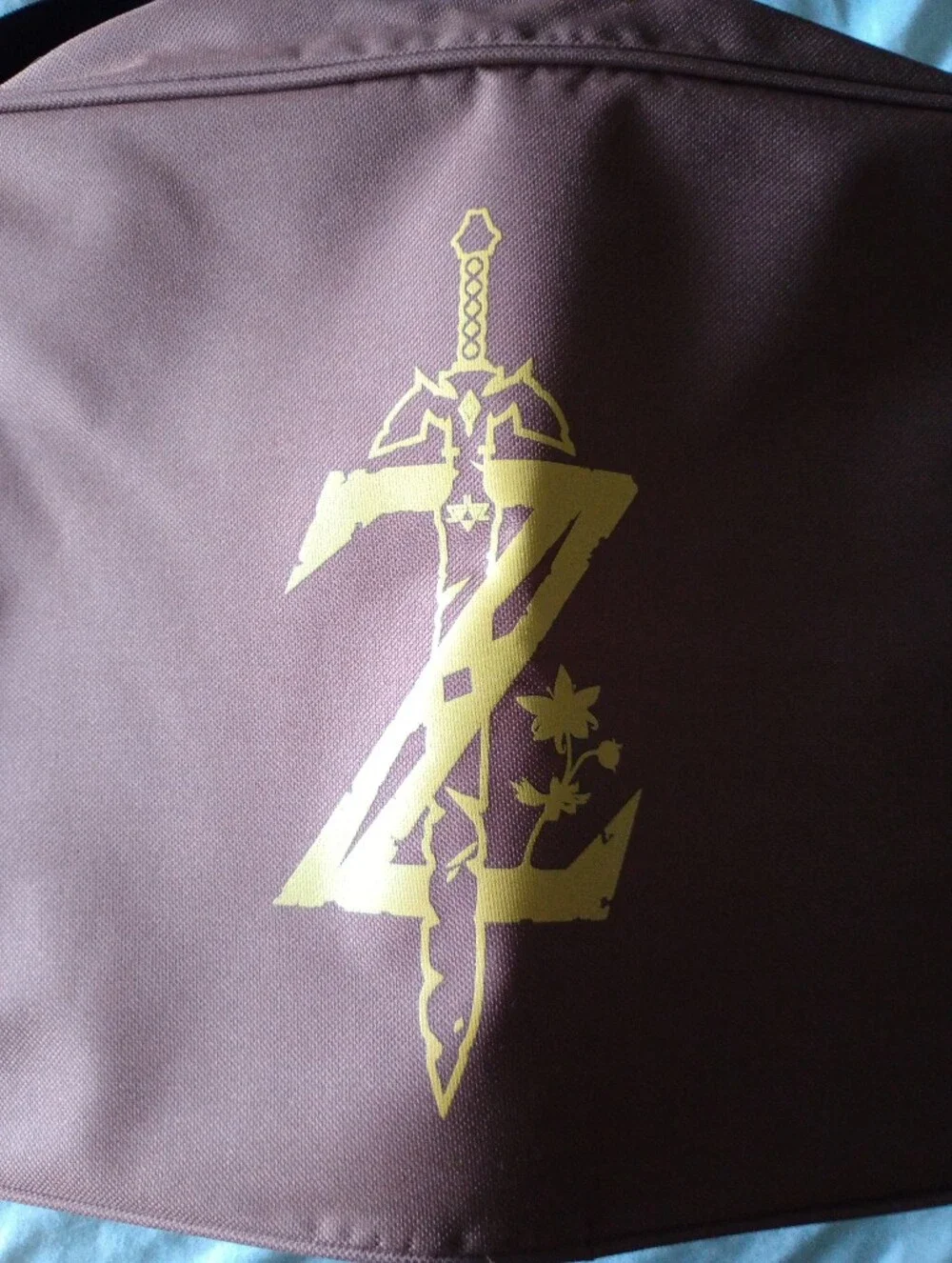 The Legend Of Zelda Breath Of The Wild Brown Messenger Bag NWT